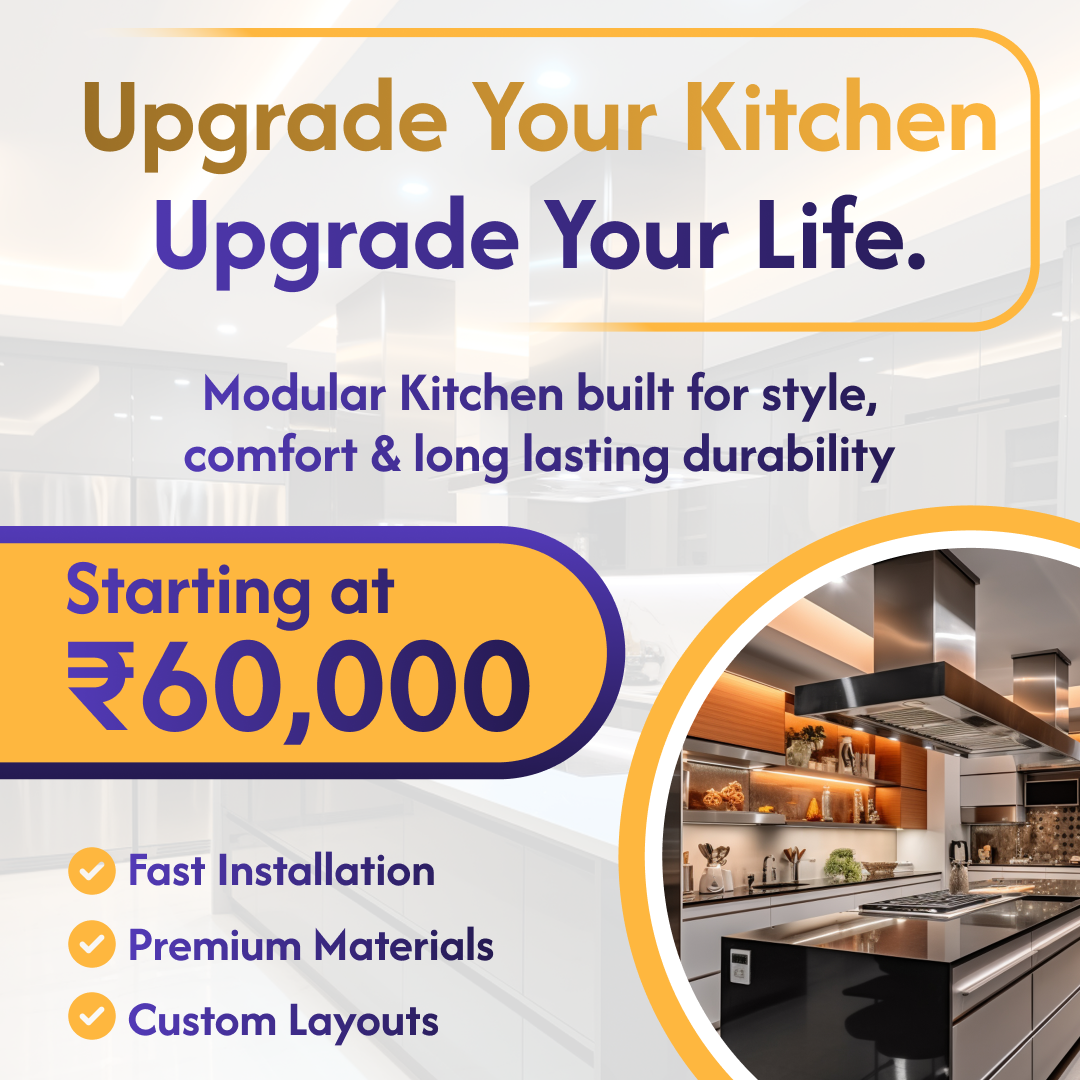 Claim Your Modular Kitchen Offer – Starting at ₹60,000